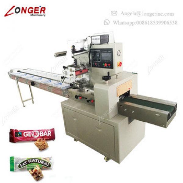 Professional Machine Wrapping Snack Food Automatic Cereal Bar Peanut Candy Bar Packaging Machine for Sale