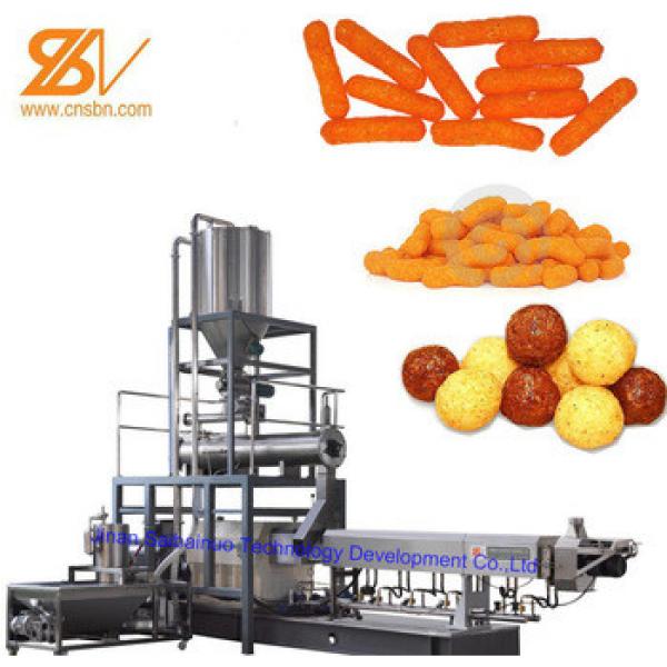 Puffed Corn Snacks Processing Machines/Extruder