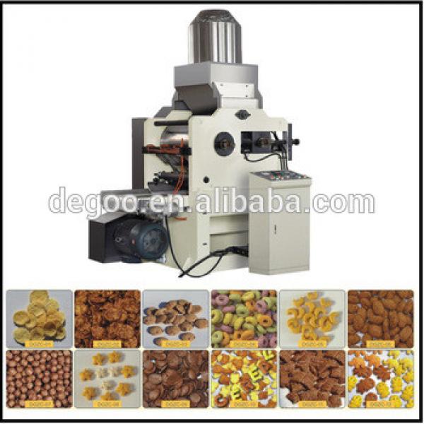 Automatic Breakfast cereal and corn flakes snack manufacturing machinery
