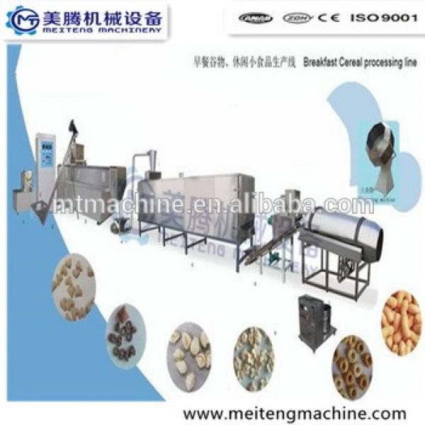 Automatic Roasted Breakfast Cereal Corn Flakes Extrusion Machine