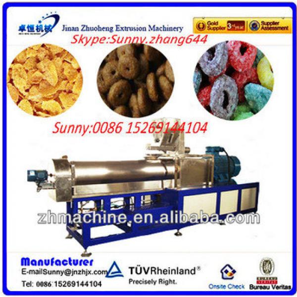 Jinan Zhuoheng toasting breakfast cornflakes machinery