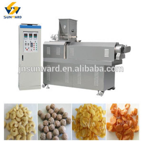 Automatic Cereal Breakfast corn flake snacks manufacture plant