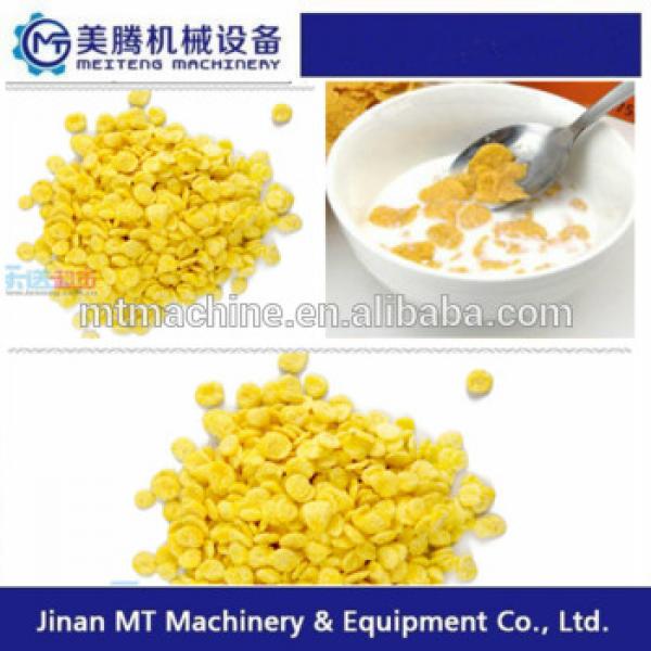 Automatic breakfast cereal corn flakes making machine