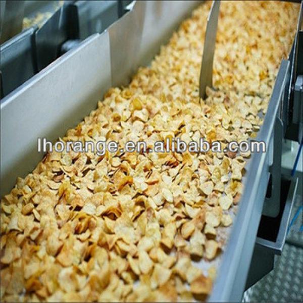 stainless steel automatic high quality with competitive price potato chips making machine