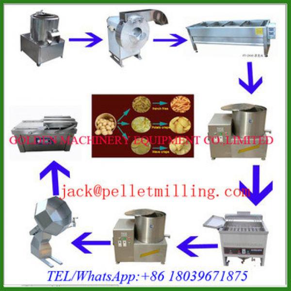 Automatic Potato chips cutting slicing machine potato chips making machine