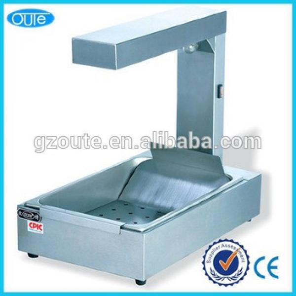 Stainless Steel Counter Top Chips Warmer Making Machine Worker(OT-310)