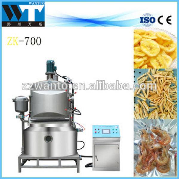Vacuum frying potato chips making machine price