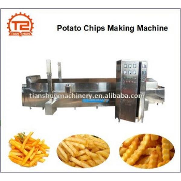 Potato chips frying machine and Potato chips making machine