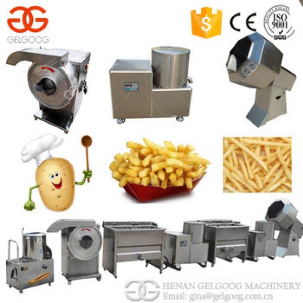 High Quality French Fries Production Line Fresh Potato Chips Making Machine Price For Factory