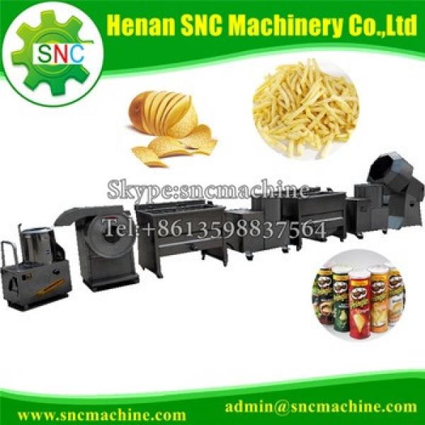 SNC Potato chips production line Industrial small scale potato chips making machine