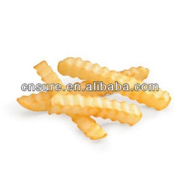 Small Scale Potato Crinkle Wavy Fries Processing Line/French Fries Line/Crisps Making Machine