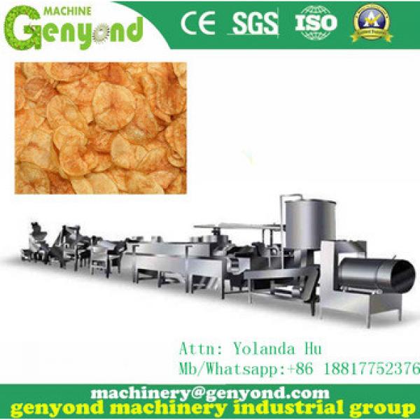 2017 New design Automtatic Potato Chips Making Machine for sale with low price
