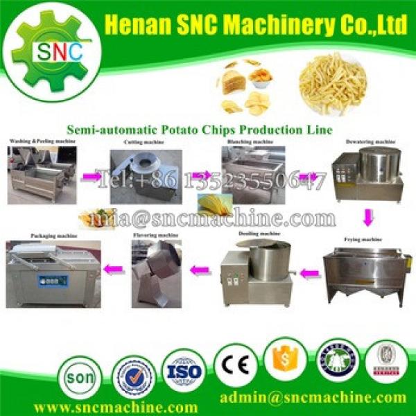 SNC French fries or Potato chips machine Hot price potato chips making machine for sale