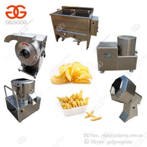 Factory Production Line Supply Fresh French Fries Making Equipment Automatic Potato Chips Making Machine Price