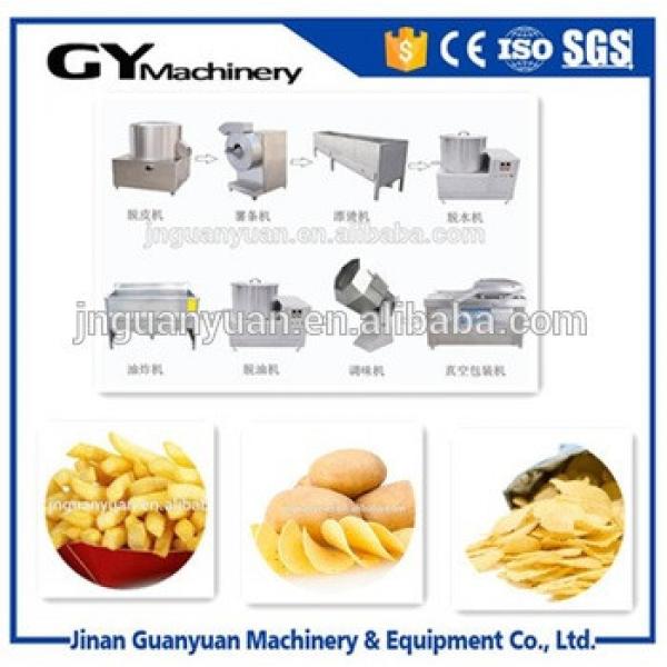Small potato chips making machines /potato chips making machine/potato flakes production line