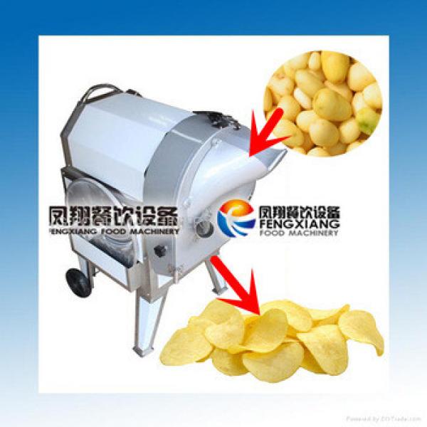 FC-312 Electric Automatic Potato Crisp Making Machine, Potato Crisp Cutting Machine (MOB:86-18902366815)