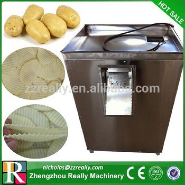 Commercial taro and potato cutter, 300kg/h small potato chips making machine