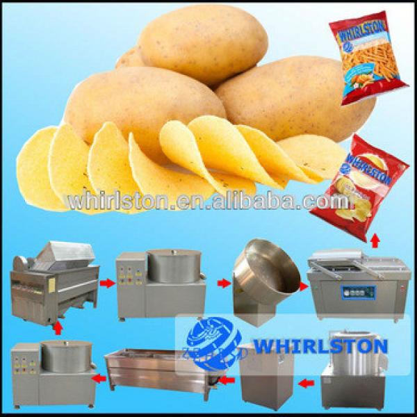 Auto potato chips making machine/french fries stainless steel potato making machine