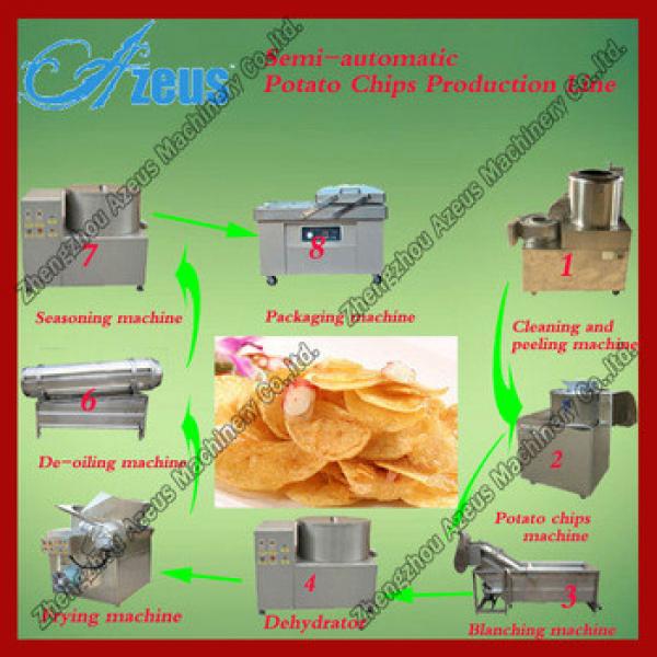 High Effieicency Small Fresh Potato Chips Making Machine with Low Price