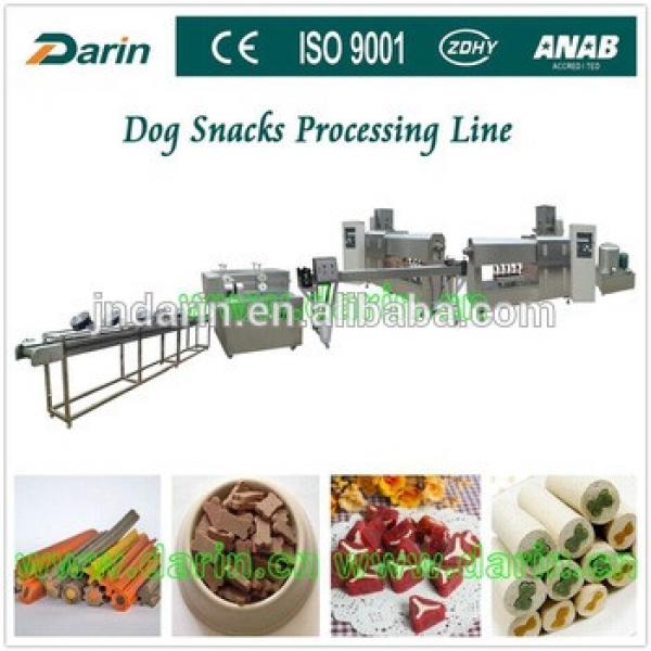 Production line for producing pet food /dog chew snack /pet treats food machines
