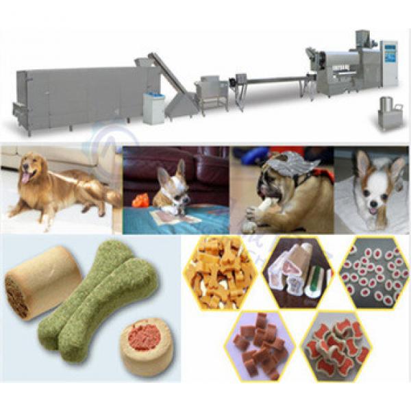 Chewing gum making machine for pet food