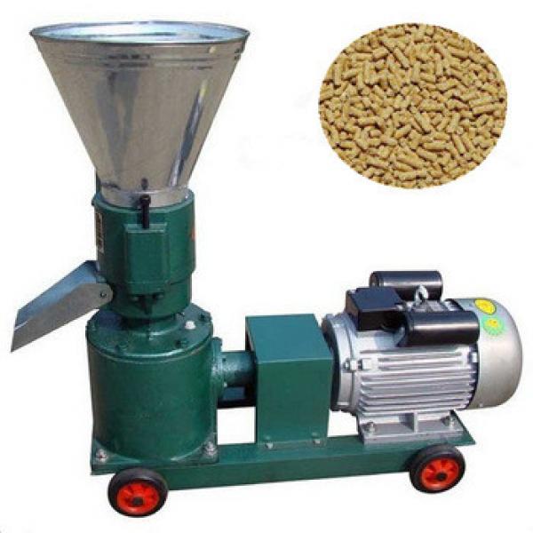 Flat die animal feed pellet making machine