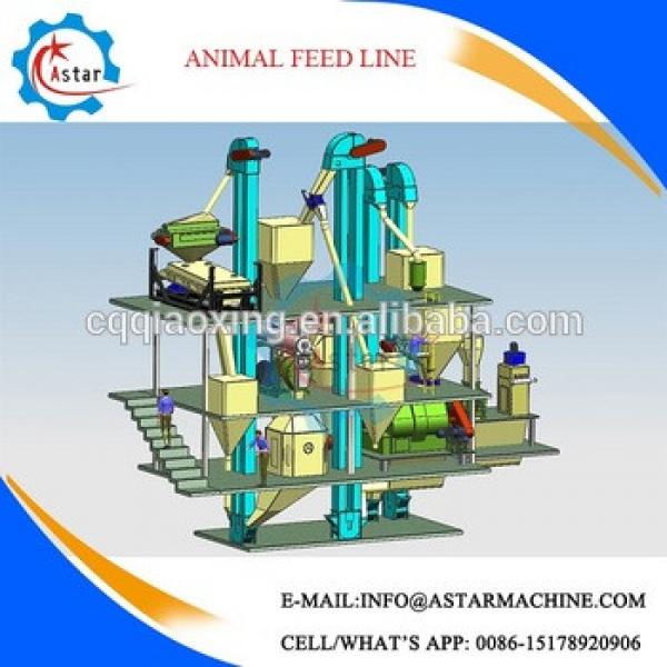 Capacity 6-8t/h animal feed pellet machine price