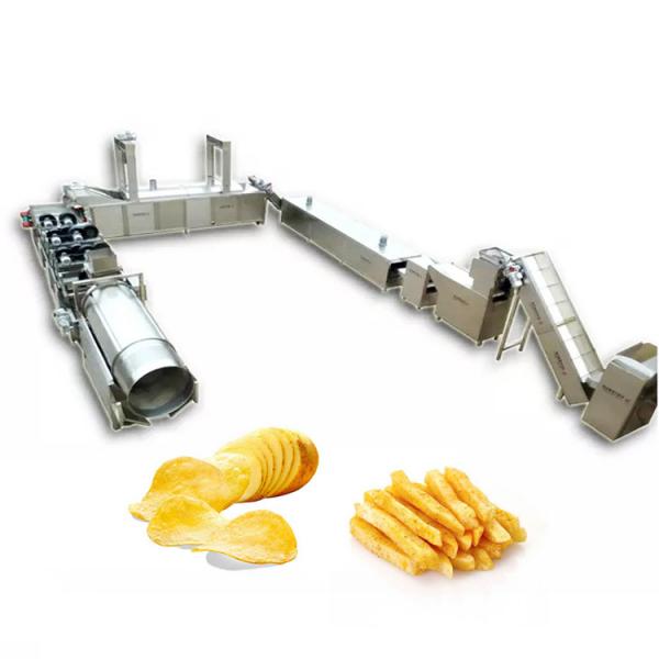 100Kg/H Lay'S Potato Chips Maker Production Complete Video Of Potato Chip Processing Line